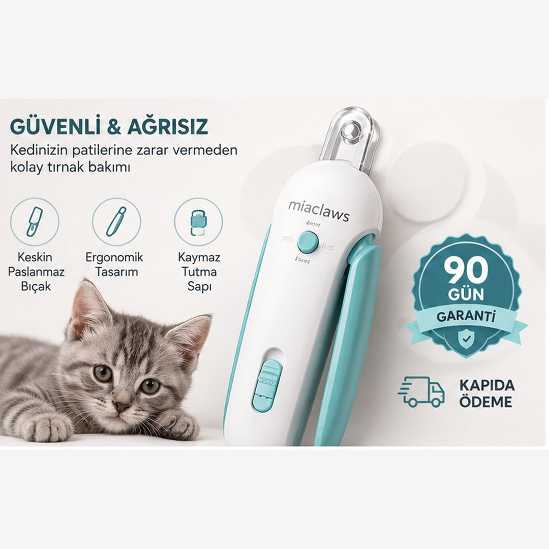 Ayarlanabilir Kedi Tırnak Makası